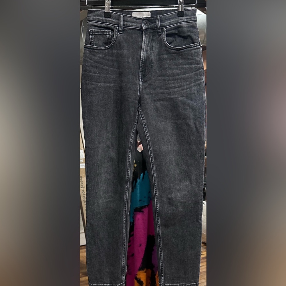 Everlane Women's High Rise Charcoal Jeans